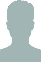 stilisiertes Porträtbild, Umriss der Person ist grau hinterlegt auf weißem Hintergrund