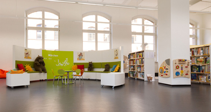 Kinderbibliothek in der Leipziger Stadtbibliothek
