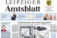 Titelbild LEIPZIGER Amtsblatt 21 / 2013