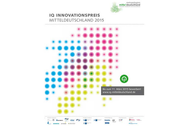 Logo IQ Innovationspreis Mitteldeutschland 2015