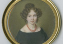 Henriette Voigt. Miniatur von Friedrich August Junge.
