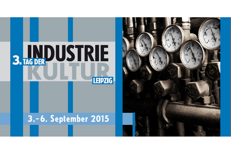 Logo zum Tag der Industriekultur 2015 in Leipzig