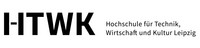 HTWK in schwarzen Großbuchstaben, daneben "Hochschule für Technik, Wirtschaft und Kultur Leipzig"