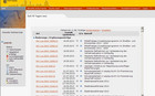 Screenshot des elektronischen Ratsinformationssystems (eRIS) mit einer Listenansicht aktueller Dokumente