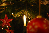 Fair gehandelter Weihnachtsbaumschmuck am Weihnachtsbaum im Neuen Rathaus 213