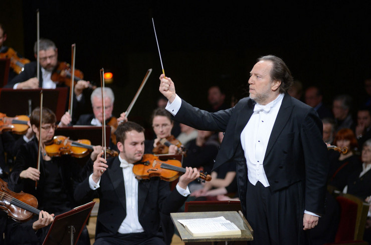 Riccardo Chailly dirigiert das Gewandhausorchester
