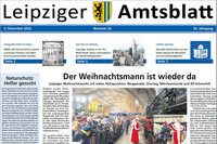 Leipziger Amtsblatt Nr. 22/2022 - Titelseite (Ausriss)