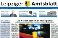 Ausschnitt Titelseite Amtsblatt Nr. 18/2020