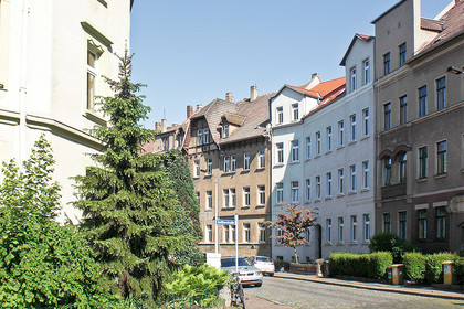 Blick in das Bülowviertel Leipzig