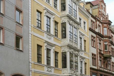 Straßenansicht des Gebäudes Katharinenstraße 11 - Fregehaus