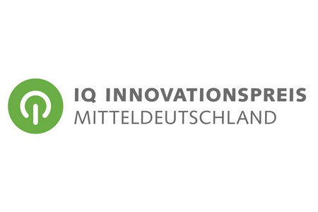 Logo zum IQ-Innovationspreis Mitteldeutschland