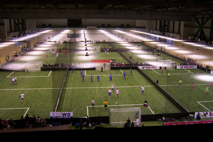 Soccerworld Leipzig: Halle mit Innenfußballspielplätzen