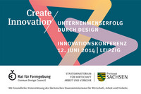 Logo zur Konferenz "Create Innovation" für Designthemen