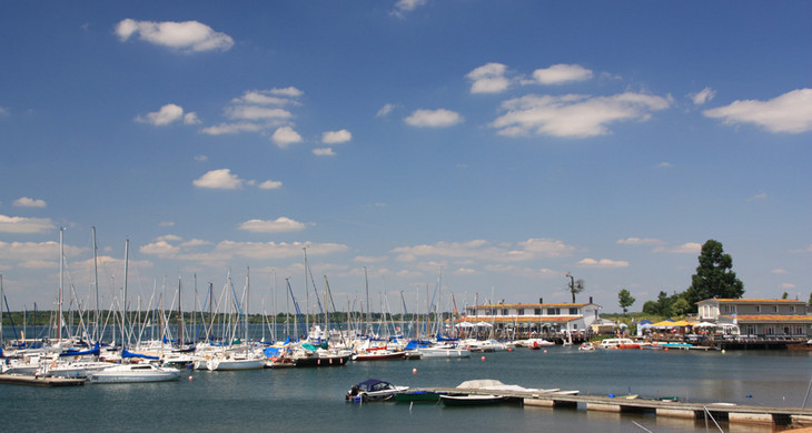 Hafen am Cospudener See