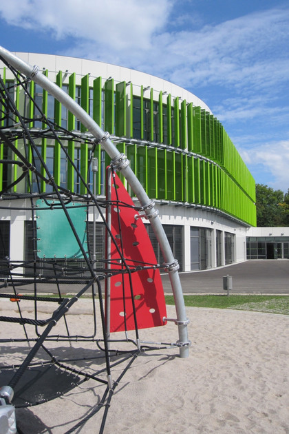 Gebäudeansicht Neubau Erich Kästner-Schule