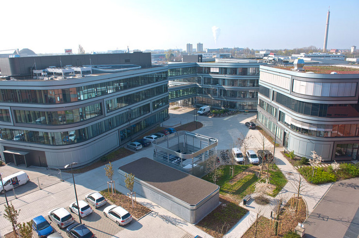 Fraunhofer-Institut für Zelltherapie und Immunologie IZI (Ansicht von oben)