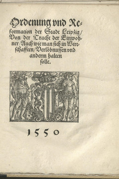 Titelseite mit kurzem Text und Bild von einem Buch aus dem Jahr 1503