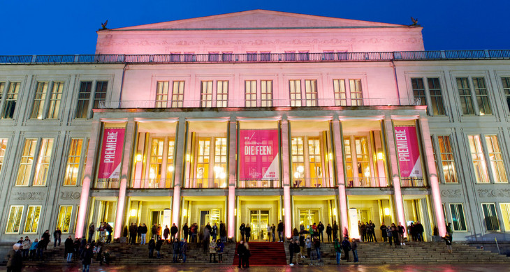Oper Leipzig Opernhaus Außenansicht