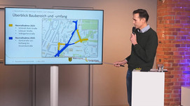 Aufzeichnung Bürgerinformationsveranstaltung Bauvorhaben Gorkistraße vom 2. März 2023