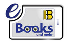 Logo der Onleihe Leipzig, Grafik von einem E-Book-Reader mit der Aufschrift E-Books und mehr