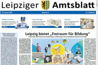 Leipziger Amtsblatt Nr. 02/2022 Titelbild - Ausriss