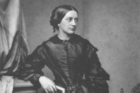 historisches Foto der Komponistin Clara Schumann von 1850