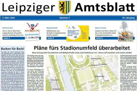 Leipziger Amtsblatt 05/2024 - Titelseite