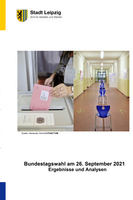 Titelblatt der Broschüre "Bundestagswahl am 26. September 2021 - Ergebnisse und Analysen"