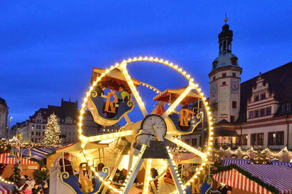Leipziger Weihnachtsmarkt - Historisches Riesenrad