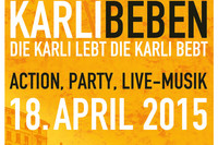 Plakat der Veranstaltung Karli-Beben am 18. April 2015