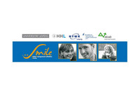 Bild zum Start von SMILE mit Logos SMILE, Universität Leipzig, HHL, HTWK, UFZ, AKAD