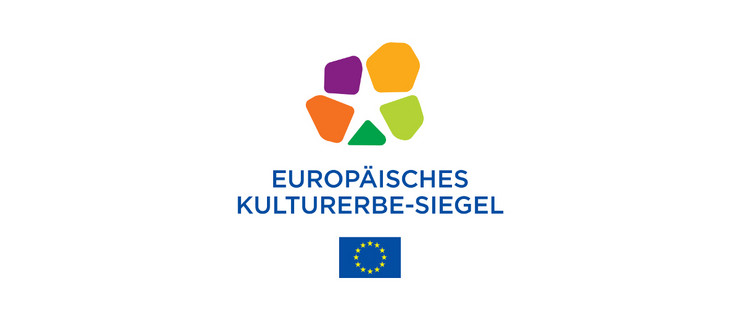 Grafische Darstellung des Logos des Europäischen Kulturerbe-Siegels