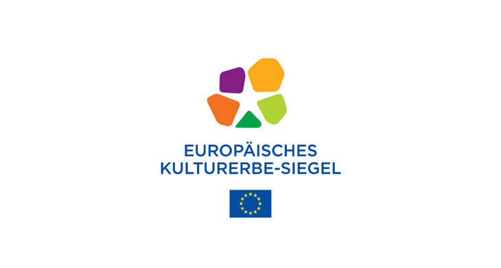 Grafische Darstellung des Logos des Europäischen Kulturerbe-Siegels