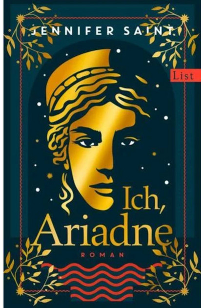 Das mythische Antlitz der Ariadne auf einem Buchcover