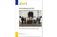 Titelbild des Geschäftsberichtes des Kriminalpräventiven Rates der Stadt Leipzig