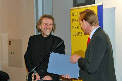 Award ceremony with Uwe Loesch and Mayor Burkhard Jung