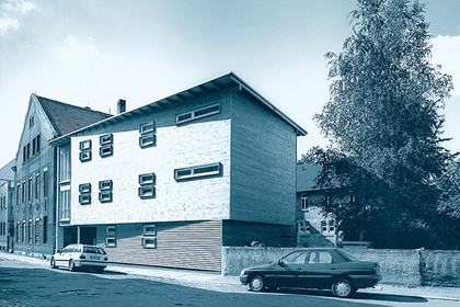 Gebäudeansicht Holzhaus Alte Straße