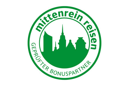 Logo mittenrein reisen