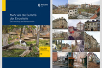 Titelbild zur Broschüre Beiträge zur Stadtentwicklung, Heft Nummer 59 Mehr als die Summe der Einzelteile zur Entwicklung des Bildhauerviertels