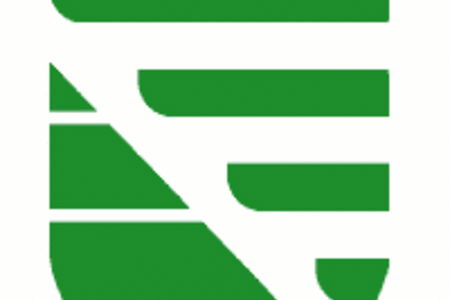 Grünes Wappen des Bundeslandes Sachsen