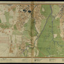 Doppelbuchseite mit Karte vom südlichen Leipzig