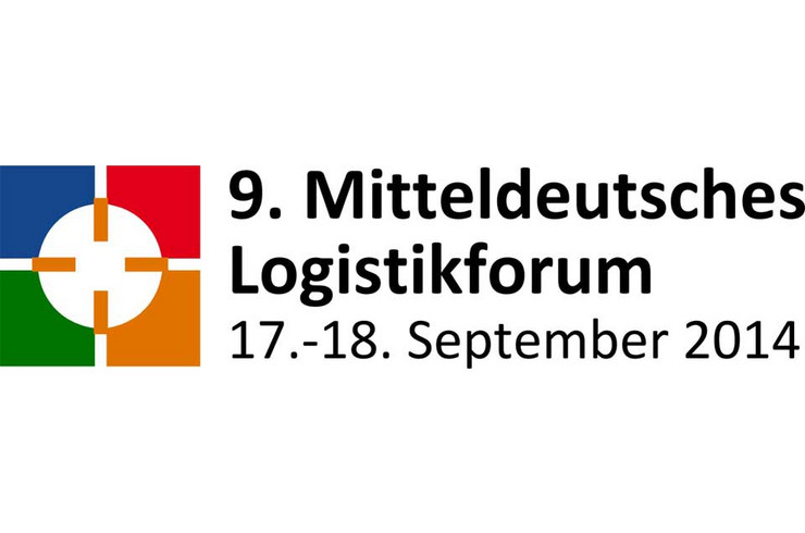 Logo zum 9. Mitteldeutschen Logistikforum vom 17. bis. 18. September 2014 in Leipzig