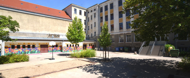 Gebäudeansicht Grundschule - Schule am Auwald