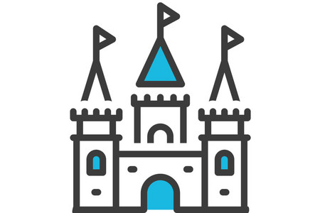 Piktogramm mit einem Schloss