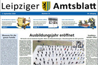 Leipziger Amtsblatt Nr. 16/2020 mit Ausschnitt des Titelbilds