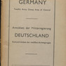 Titelseite der Military Gervernment Gazette Germany