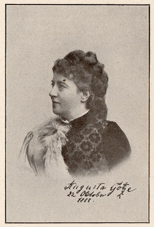 Auguste Götze, 1888