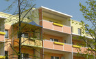 Grünau Fassade Terrassenhaus