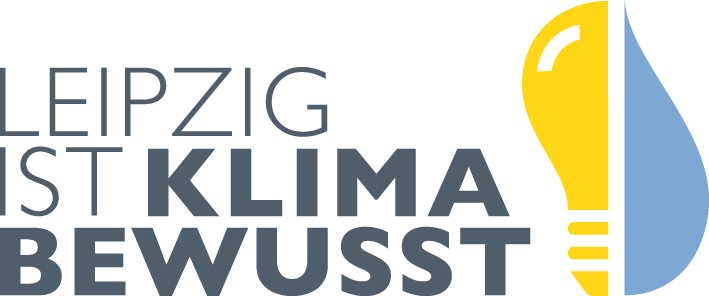 Schriftzug "Leipzig ist klimabewusst"